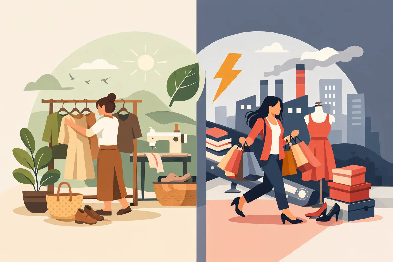 Slow Fashion oder Fast Fashion?