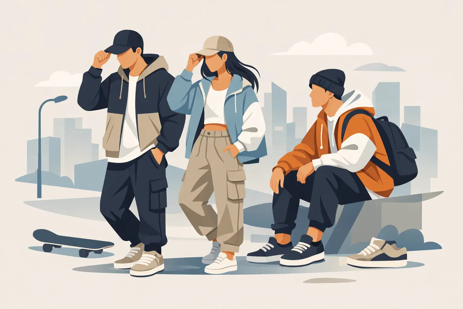Streetwear für junge Erwachsene richtig tragen