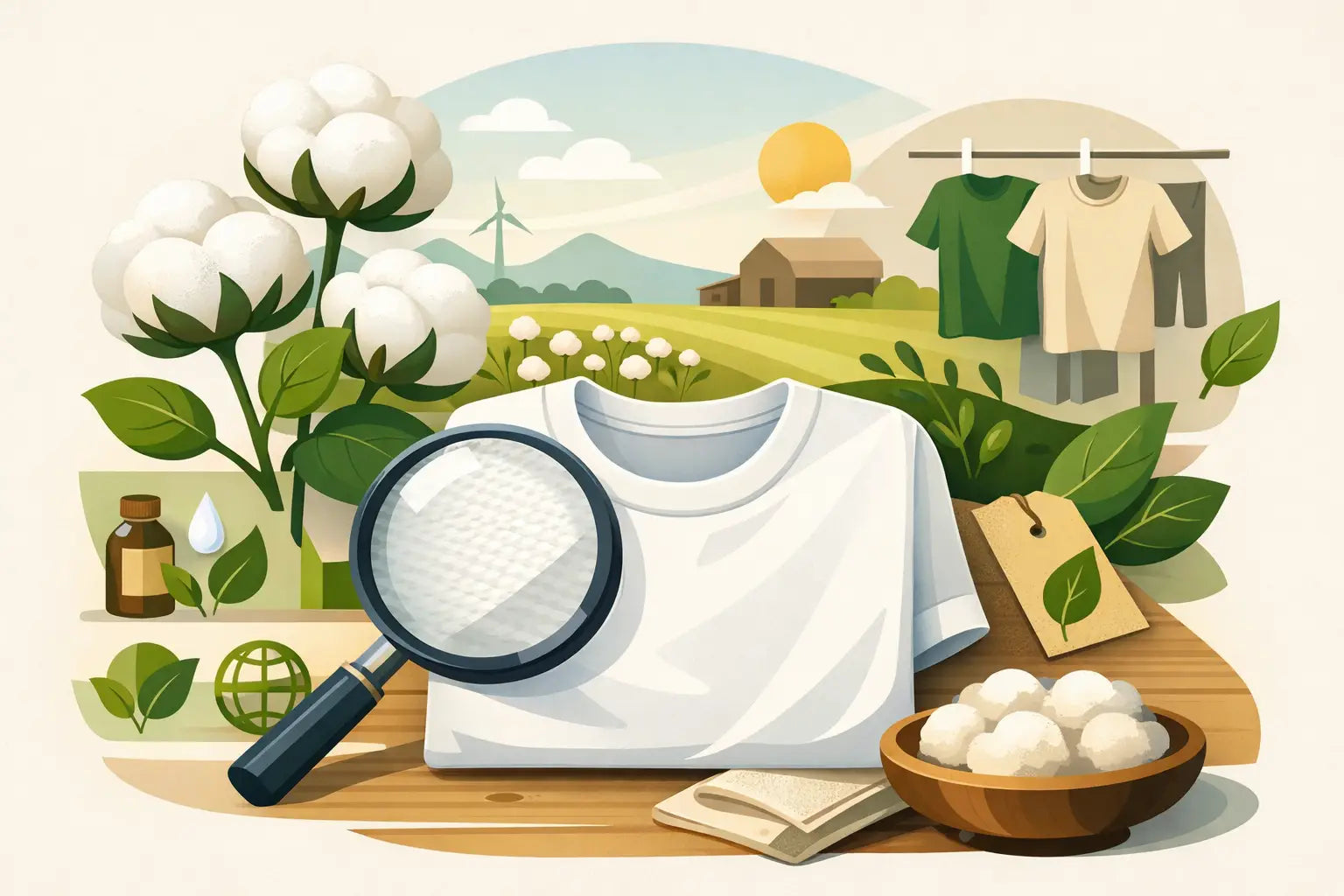 Bio Baumwolle T Shirt Test - worauf es ankommt