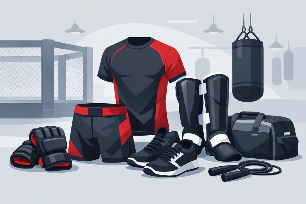 MMA Kleidung, die im Training liefert