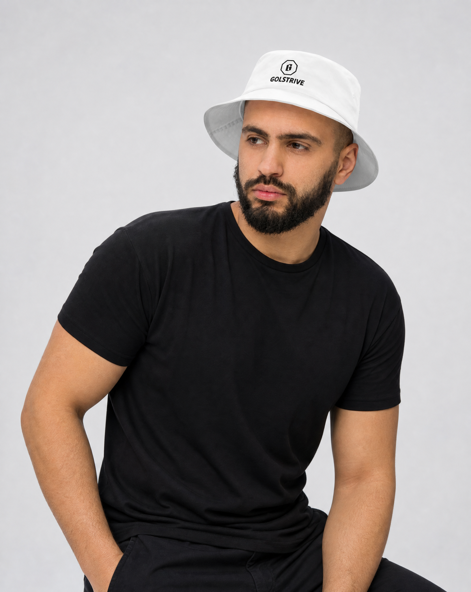 MMA Bucket Hat (White) - Cage Collection