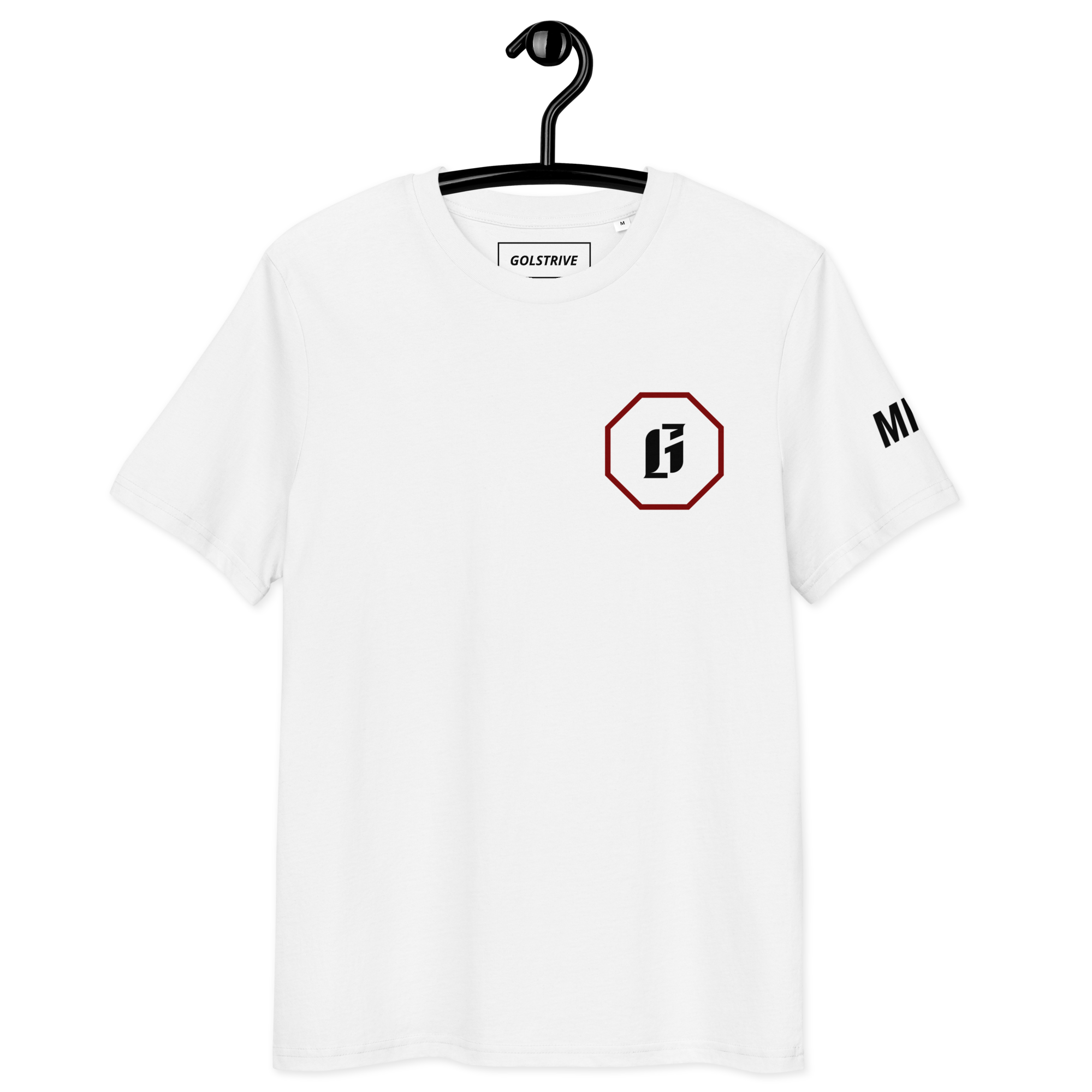 MMA Creator 1.0 Organic T‑Shirt (Blood Red) - Cage Collection