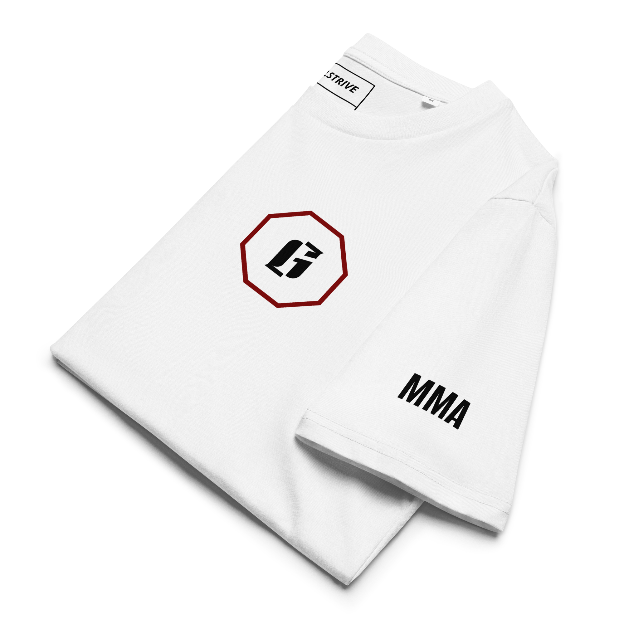 MMA Creator 1.0 Organic T‑Shirt (Blood Red) - Cage Collection