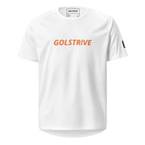 Unisex Sports T-Shirt - Running Club (Orange Gradient)