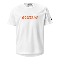 Unisex Sports T-Shirt - Running Club (Orange Gradient)