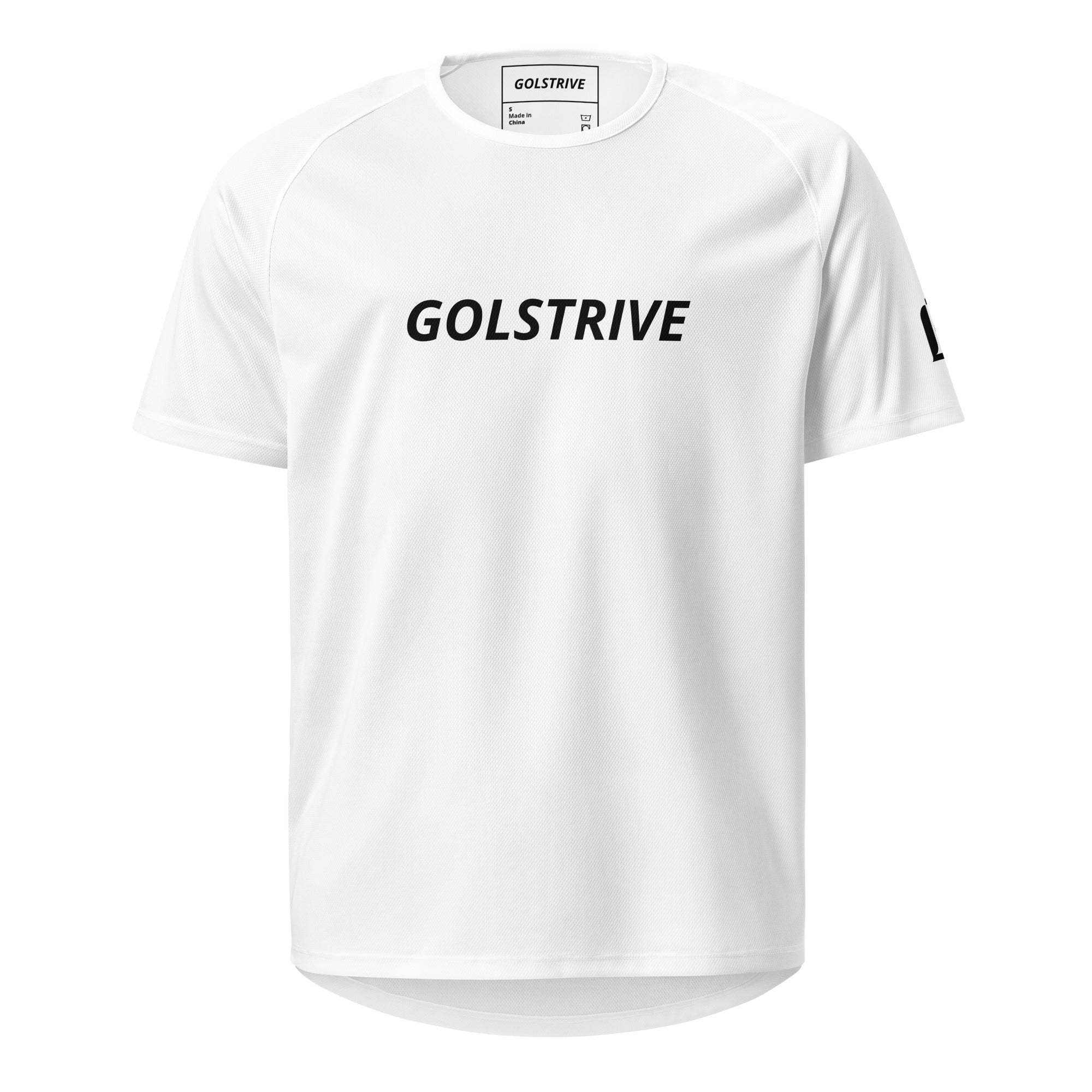 Unisex Sports T-Shirt - Running Club (Gold Gradient)