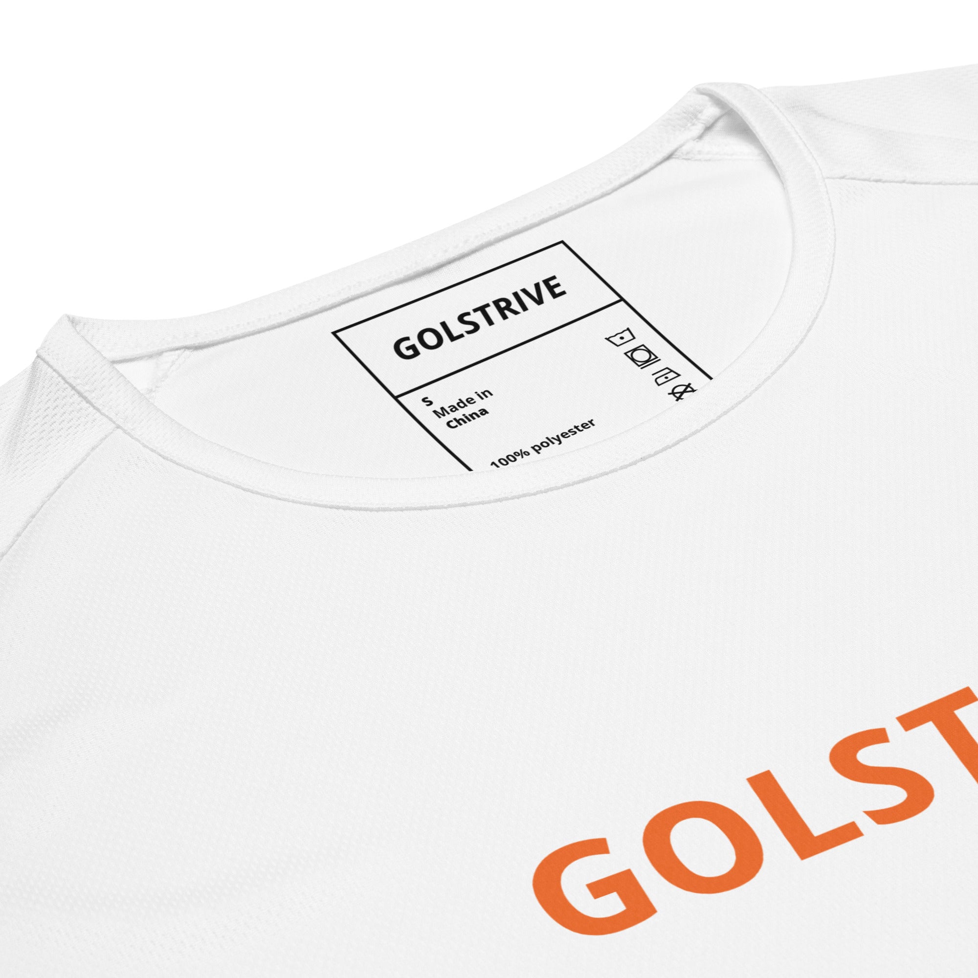 Unisex Sports T-Shirt - Running Club (Orange Gradient)